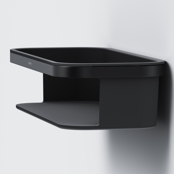 Корзина для душа прямая черный. Фото 4