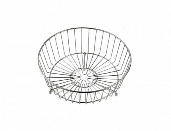 Корзина для мойки Alveus 345X315X115-CHR, нержавеющая сталь. Фото 1