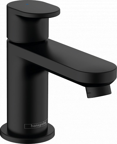 Кран для холодной воды для раковины Hansgrohe Vernis Blend Керамический картридж, цвет Черный (71583670). Фото 1