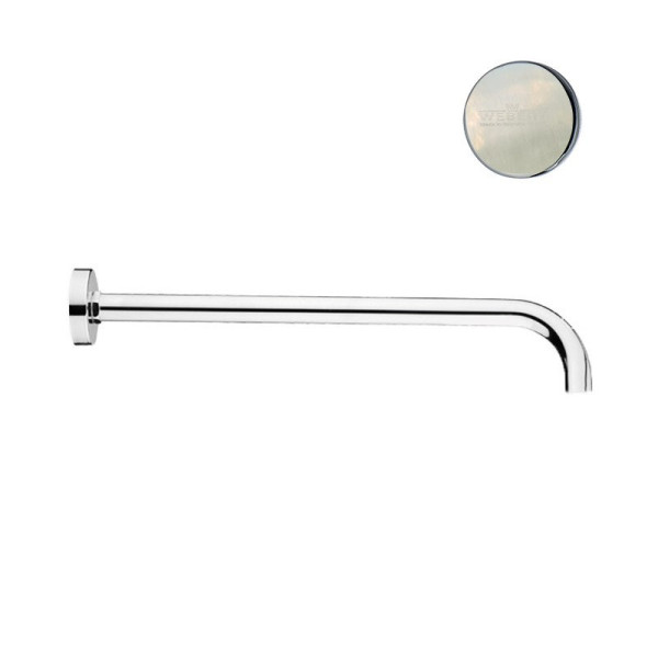 Кронштейн для верхнего душа Webert AC1022345, никель. Фото 1