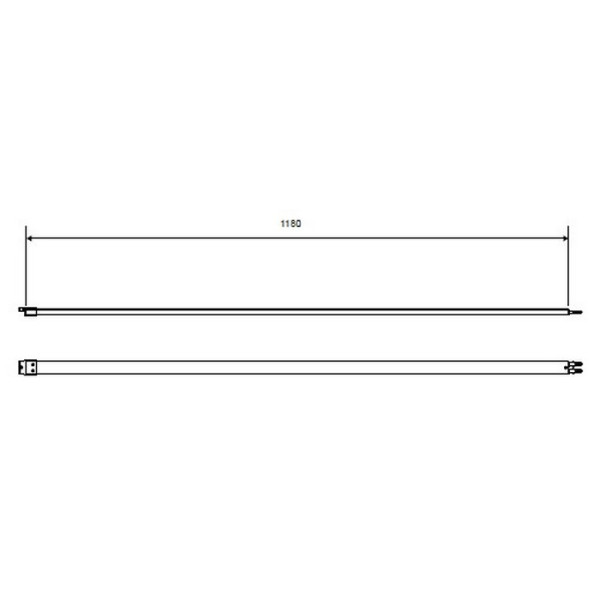 Кронштейн EXCELLENT для серии Fabrika (черный мат). Фото 1