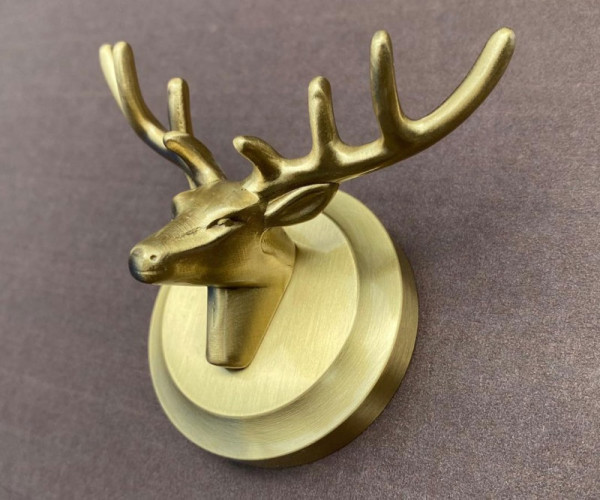 Крючок для ванной комнаты Bronze de Luxe SCANDI 81152, бронза. Фото 3