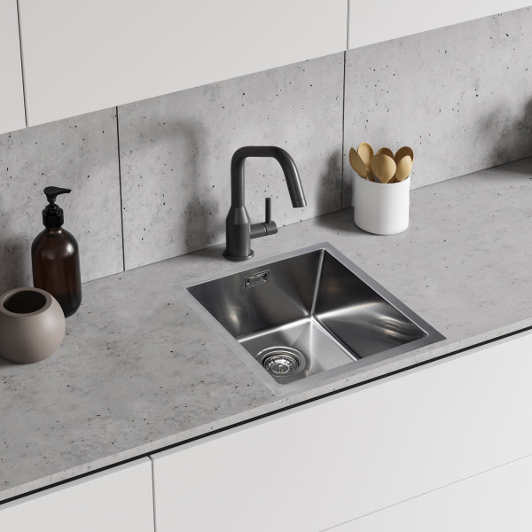 Кухонная мойка Grandex Aqua Proline 300062, сатин. Фото 3