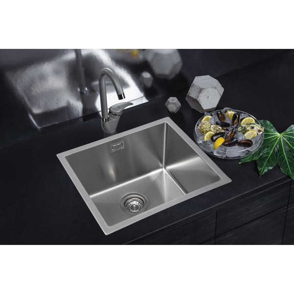Кухонная мойка Grandex Aqua Proline 300083, сатин. Фото 3