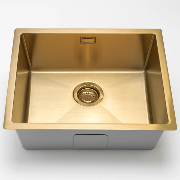 Кухонная мойка Grandex Aqua Proline 3002061, золото. Фото 1