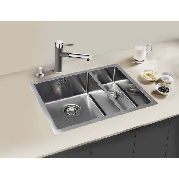 Кухонная мойка Grandex Aqua Proline 300208, сатин. Фото 3