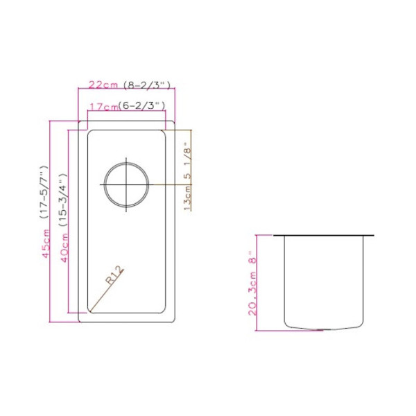 Кухонная мойка Grandex Aqua Proline 300209, сатин. Фото 2