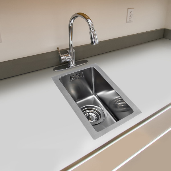 Кухонная мойка Grandex Aqua Proline 300209, сатин. Фото 3