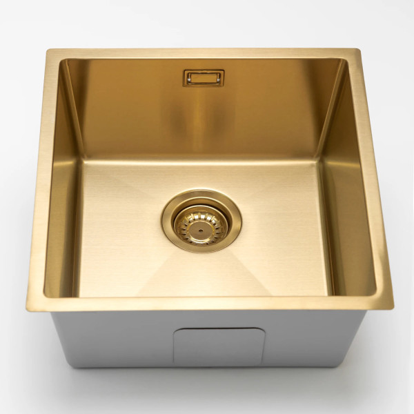 Кухонная мойка Grandex Aqua Proline 3034131, золото. Фото 1