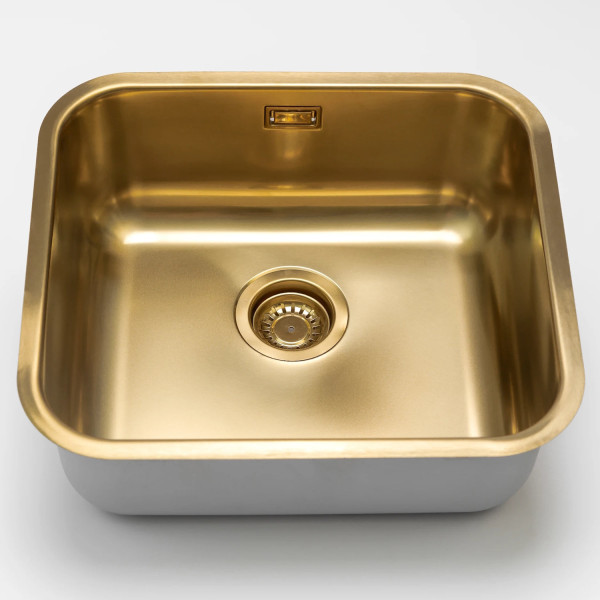 Кухонная мойка Grandex Aqua Select 2003341, золото. Фото 1