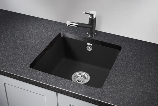 Кухонная мойка Granula 3601, ЧЁРНЫЙ. Фото 1