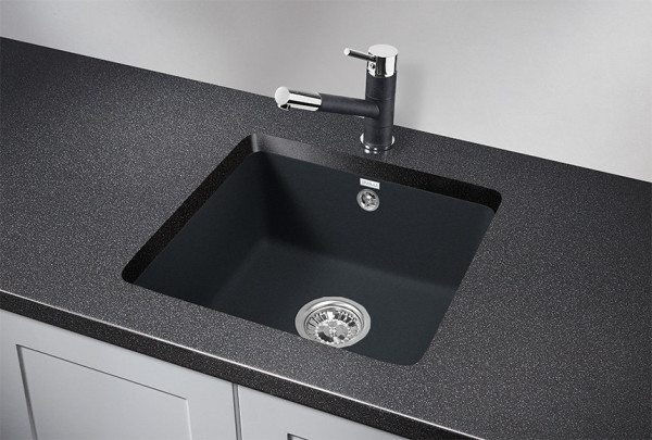 Кухонная мойка Granula 3601, ШВАРЦ. Фото 1