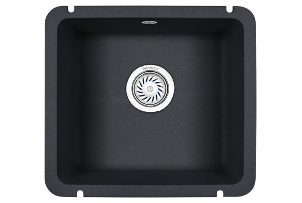 Кухонная мойка Granula 3601, ШВАРЦ. Фото 2