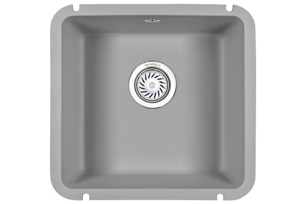 Кухонная мойка Granula 3801, АЛЮМИНИУМ. Фото 2