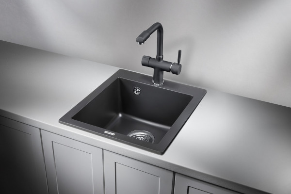 Кухонная мойка Granula 4201, ТУРМАЛИН. Фото 1