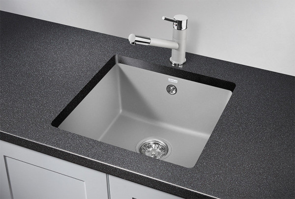 Кухонная мойка Granula 4451, АЛЮМИНИУМ. Фото 1