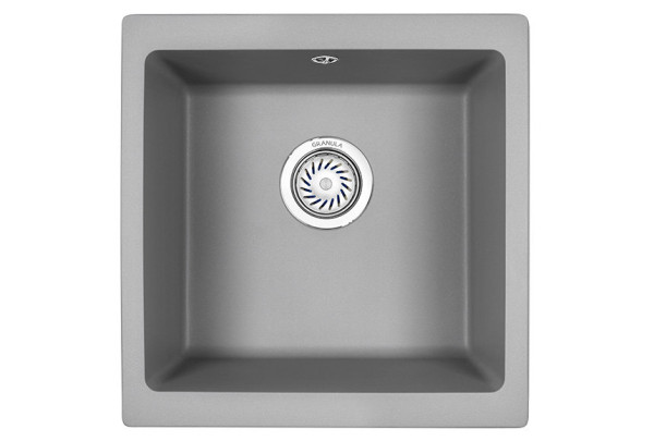 Кухонная мойка Granula 4451, АЛЮМИНИУМ. Фото 2