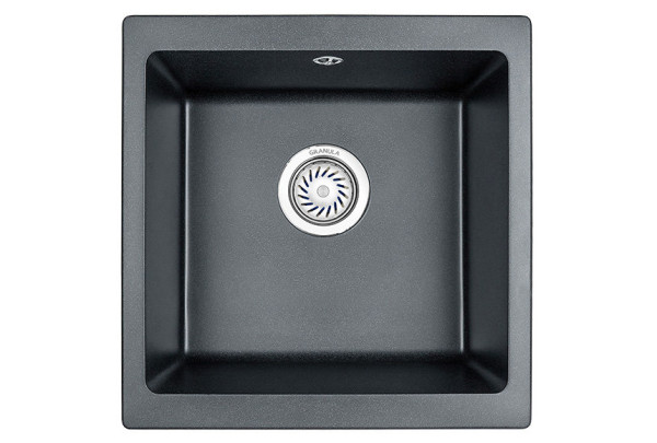 Кухонная мойка Granula 4451, ШВАРЦ. Фото 2