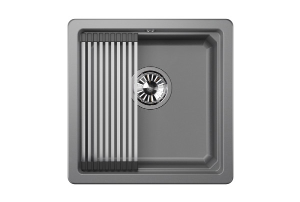 Кухонная мойка Granula 4501U, АЛЮМИНИУМ. Фото 1