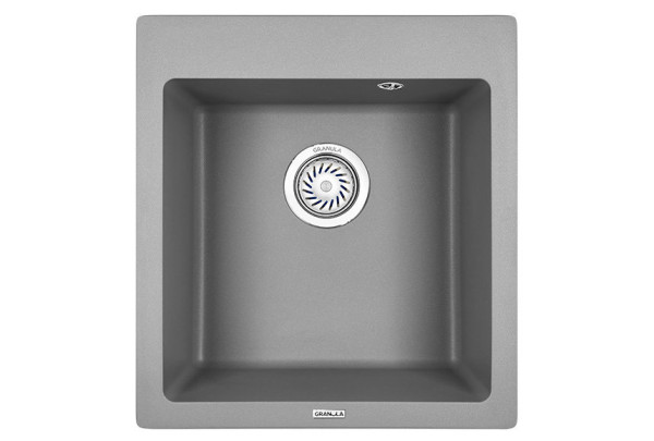 Кухонная мойка Granula 4651, АЛЮМИНИУМ. Фото 2