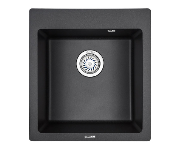 Кухонная мойка Granula 4651, ЧЁРНЫЙ. Фото 2