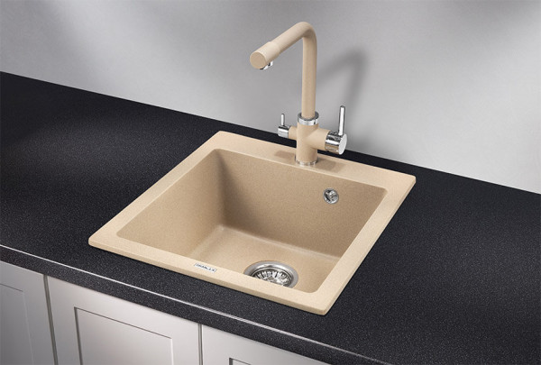 Кухонная мойка Granula 4651, ПЕСОК. Фото 1