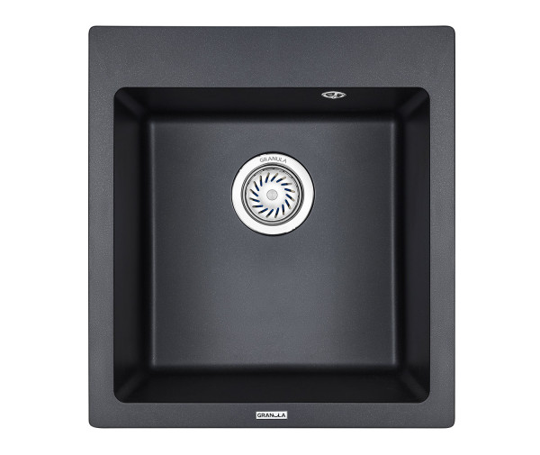 Кухонная мойка Granula 4651, ШВАРЦ. Фото 2