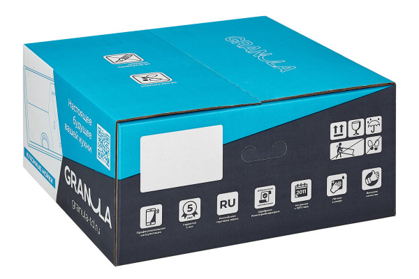 Кухонная мойка Granula 4651, СЛАНЕЦ. Фото 2