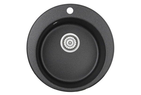 Кухонная мойка Granula 4801, ЧЁРНЫЙ. Фото 1