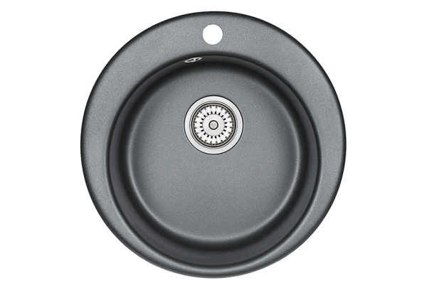 Кухонная мойка Granula 4801, ШВАРЦ. Фото 2