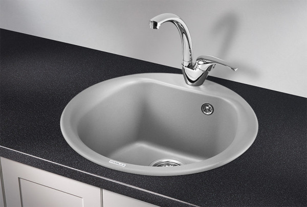 Кухонная мойка Granula 5101, АЛЮМИНИУМ. Фото 1