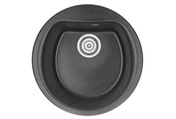 Кухонная мойка Granula 5101, ЧЁРНЫЙ. Фото 1