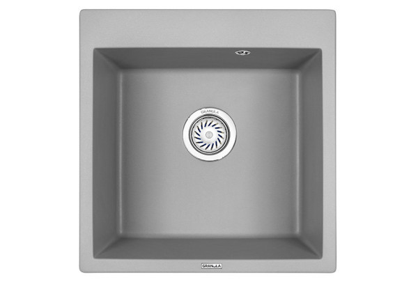 Кухонная мойка Granula 5102, АЛЮМИНИУМ. Фото 2