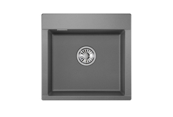 Кухонная мойка Granula 5201, ГРАФИТ. Фото 2