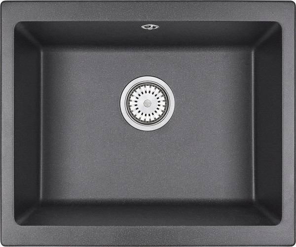 Кухонная мойка Granula 5551, ГРАФИТ. Фото 2