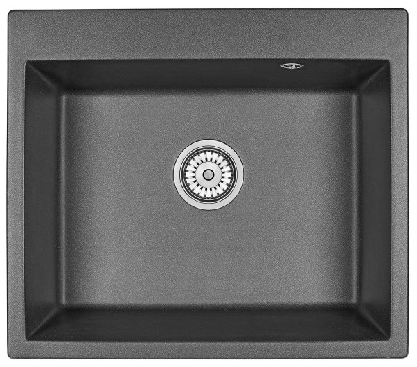 Кухонная мойка Granula 6001, ЧЁРНЫЙ. Фото 2