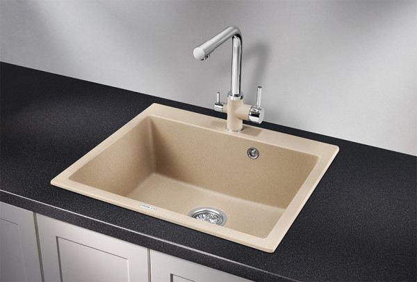 Кухонная мойка Granula 6001, ПЕСОК. Фото 1