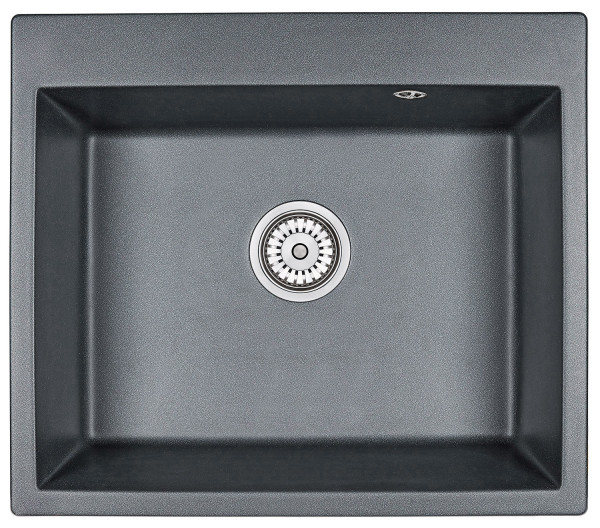 Кухонная мойка Granula 6001, ШВАРЦ. Фото 2