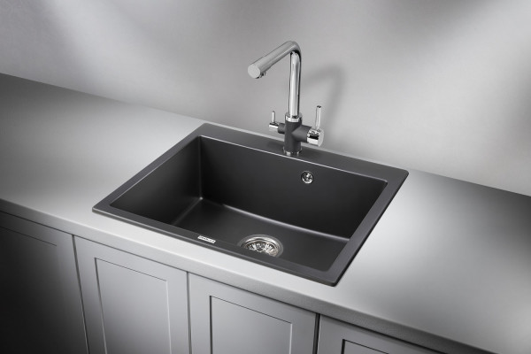 Кухонная мойка Granula 6001, ТУРМАЛИН. Фото 1