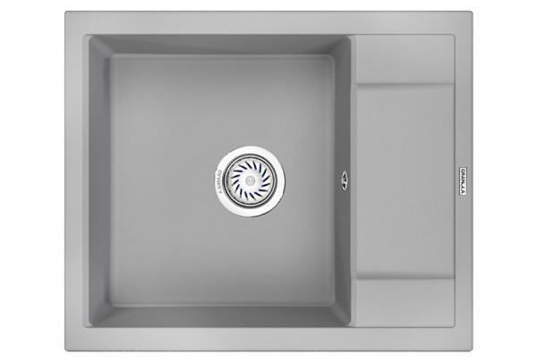 Кухонная мойка Granula 6002, АЛЮМИНИУМ. Фото 2