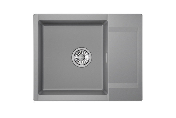 Кухонная мойка Granula 6202, АЛЮМИНИУМ. Фото 2