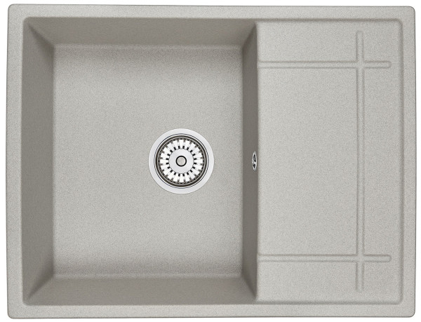 Кухонная мойка Granula 6501, БАЗАЛЬТ. Фото 2