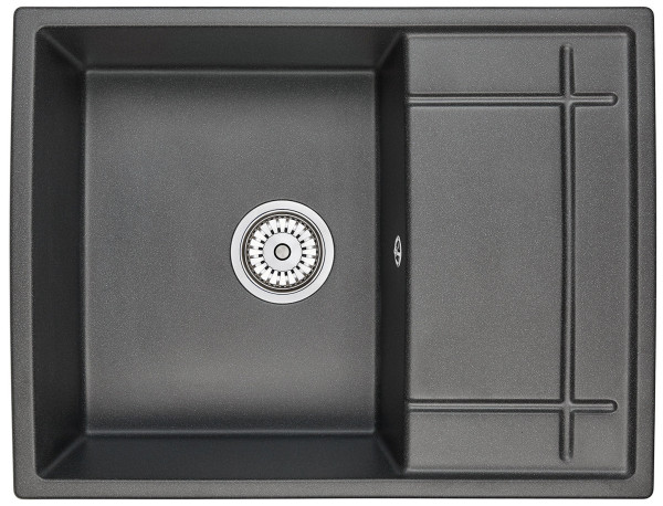 Кухонная мойка Granula 6501, ЧЁРНЫЙ. Фото 2
