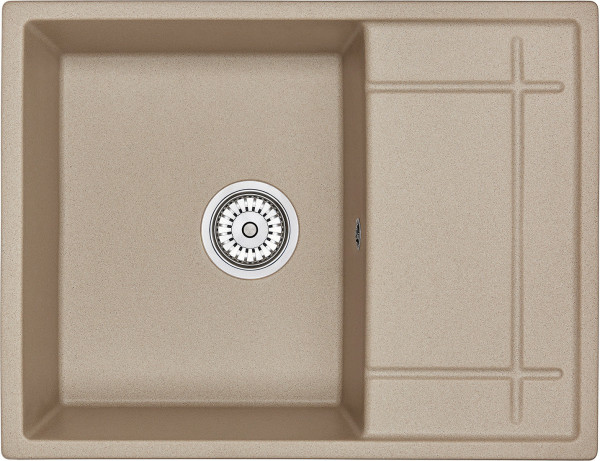 Кухонная мойка Granula 6501, ПЕСОК. Фото 2