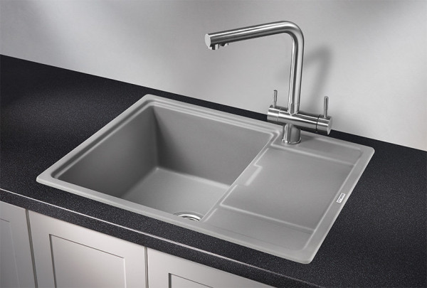 Кухонная мойка Granula 6503, АЛЮМИНИУМ. Фото 1