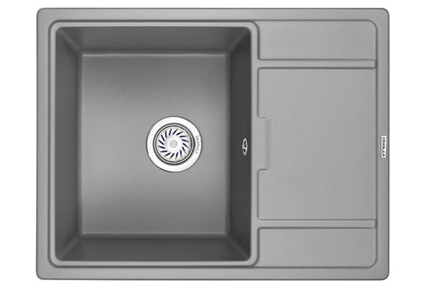 Кухонная мойка Granula 6503, АЛЮМИНИУМ. Фото 2