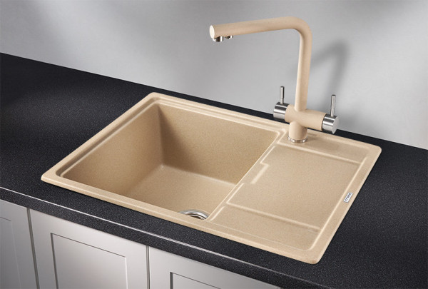 Кухонная мойка Granula 6503, ПЕСОК. Фото 1