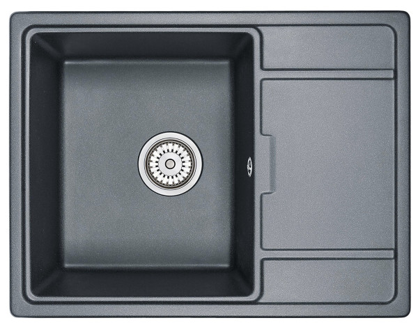 Кухонная мойка Granula 6503, ШВАРЦ. Фото 2