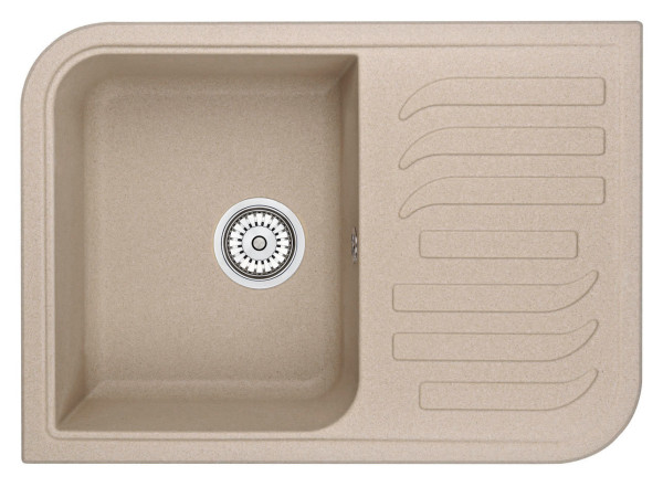 Кухонная мойка Granula 7001, ПЕСОК. Фото 1