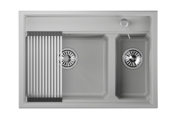 Кухонная мойка Granula 7302, АРКТИК. Фото 2